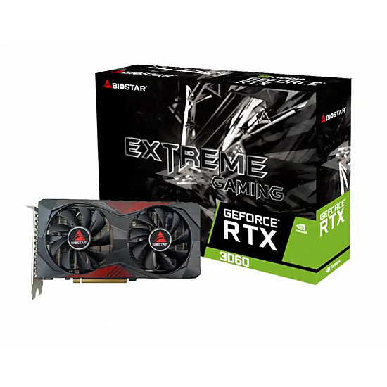 Biostar Grafička karta RTX 3060 GDDR6 12GB 192bit 3XDP, HDMI