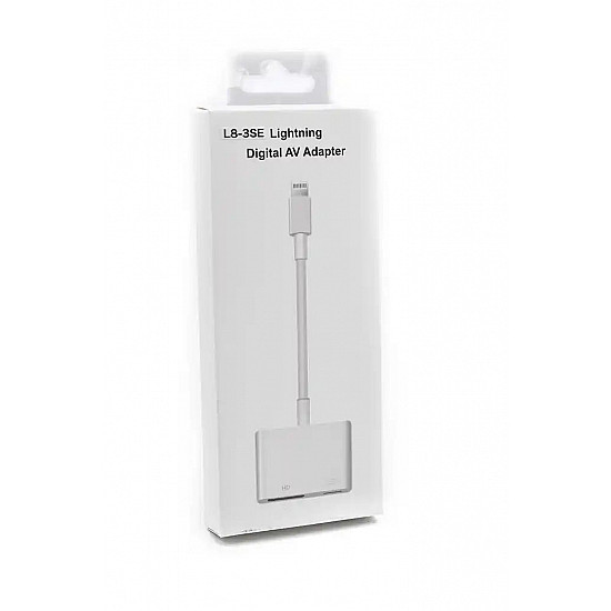 Kettz adapter konverter Lighting - HDMI , TipC L2H-130 