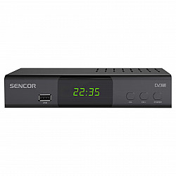 SENCOR digitalni risiver DVB-T2 SDB 5007T H.265 (HEVC)