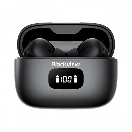 Blackview bežične slušalice AirBuds 8 Polar Night Black, ANC, BT 5.3, Type-C, IPX7