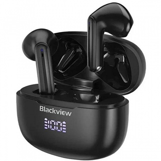 Blackview bežične slušalice AirBuds 7 Midnight Black, BT, Type-C, ENC& DNS, IPX7