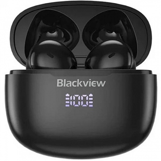 Blackview bežične slušalice AirBuds 7 Midnight Black, BT, Type-C, ENC& DNS, IPX7