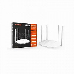 Tenda Wireless Ruter TX9 AX3000 Wi-Fi 6 OFDMA+MU-MIMO 4x6dBi, 2,4GHz&5GHz, 1WAN, 3LAN