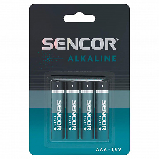 Sencor baterija LR03 AAA 4BP Alkalna 4, 1 Sencor baterija LR03 AAA 4BP Alkalna 4, 1
