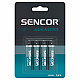 Sencor baterija LR03 AAA 4BP Alkalna 4, 1