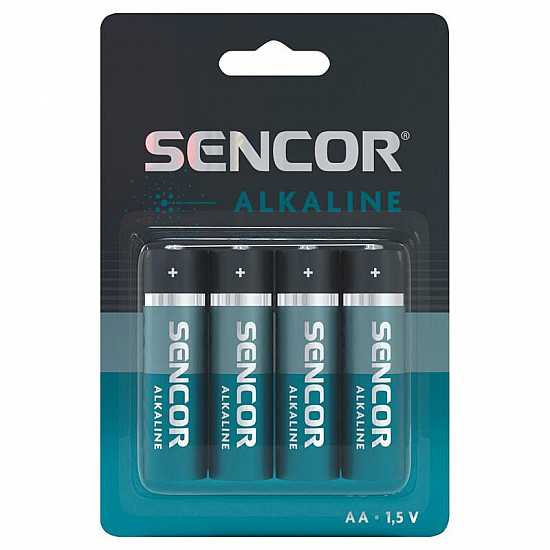 Sencor baterija LR06 AA 4BP Alkalna 4, 1 Sencor baterija LR06 AA 4BP Alkalna 4, 1