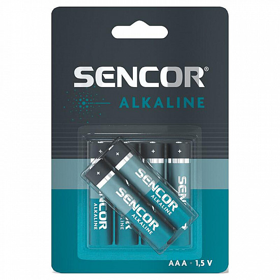 Sencor baterija LR03 AAA 4+2 BP Alkalne 6, 1 Sencor baterija LR03 AAA 4+2 BP Alkalne 6, 1