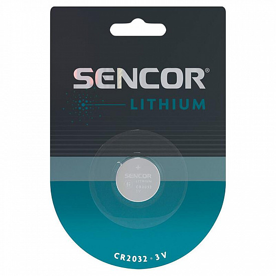 Sencor baterija CR2032 1BP Li