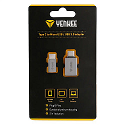 Yenkee adapter USB Tip C-USB Micro YTC 021 M, Ž