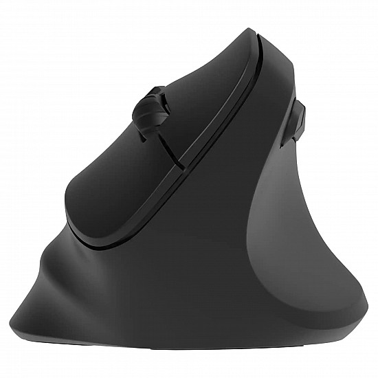 Yenkee bežični miš vertikalni ergonomski YMS 5060R 2400dpi,  Dual mode 2.4, BT Crni