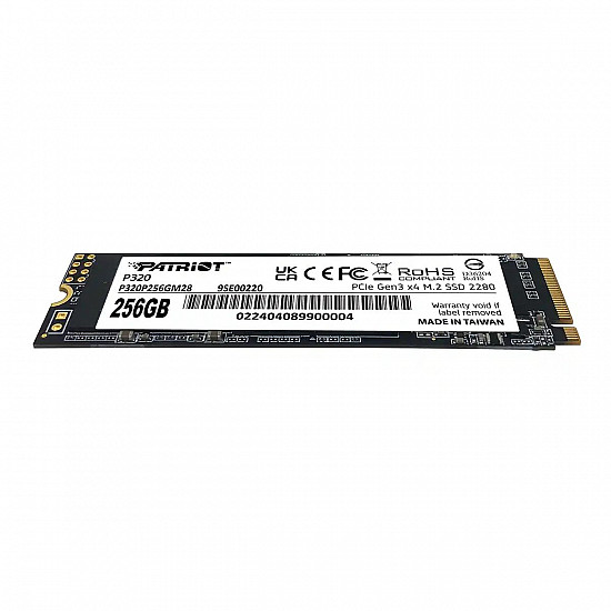 Patriot SSD M.2 NVMe 256GB P320 2200MBs, 1200MBs P320P256GM28