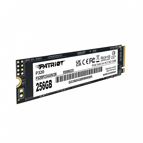 Patriot SSD M.2 NVMe 256GB P320 2200MBs, 1200MBs P320P256GM28