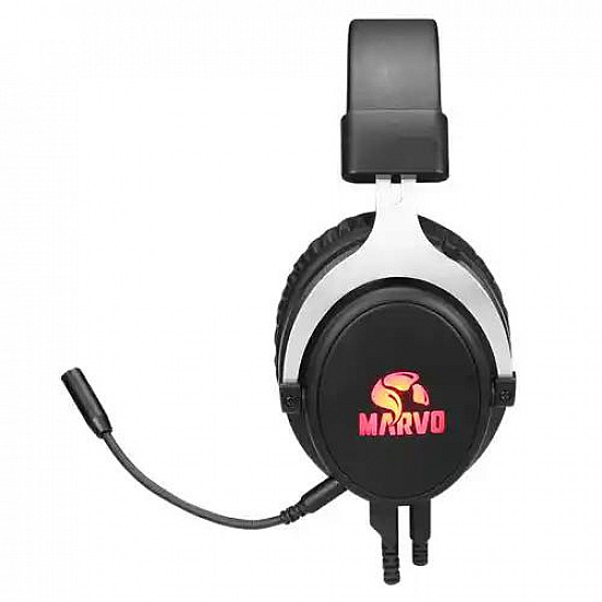 Marvo slušalice sa odvojenim mikrofonom HG9052 7.1 RGB USB, crveno pozadinsko osvetljenje