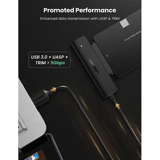 Ugreen adapter konverter USB 3.0-Sata 2.5 CM321