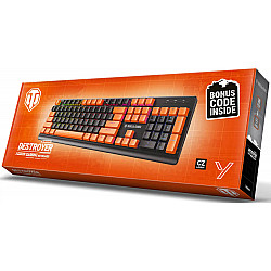 YENKEE tastatura YKB WT300US DESTROYER mehanička, outemu red switch