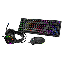 YENKEE tastatura + miš + slušalice YGS 03 RGB mehanička tastatura, 4200DPI