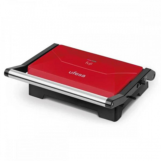 Ufesa Kontakt Grill PR1010 Stromboli, snaga 1000W, crveni