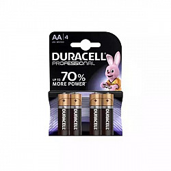 Duracell baterija nepunjiva Prof AA 4 kom.