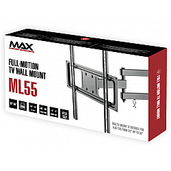 MAX nosač za TV ML55 32-55, vesa max 400x400, 40kg, zglobni