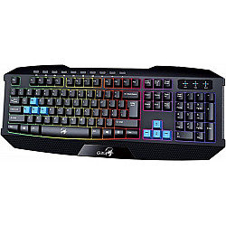 GENIUS K215 Scorpion Gaming USB US crna tastatura
