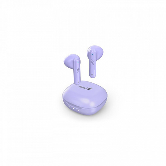 Genius bežične slušalice HS-M905BT Ljubičaste TWS, Bluetooth v5.3,  Type C