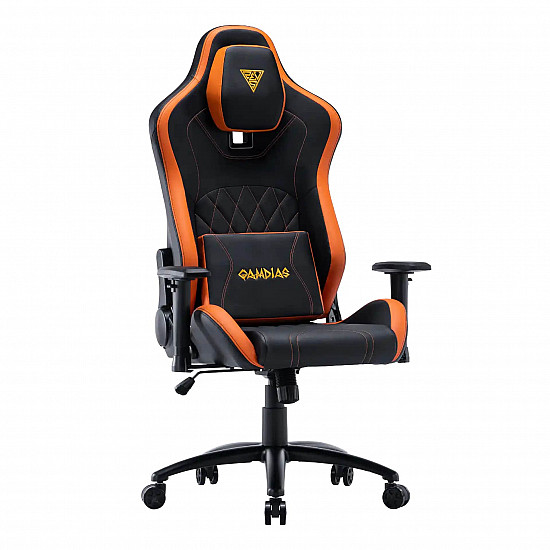 Gamdias gaming stolica Zelus M3 crna, narandžasta