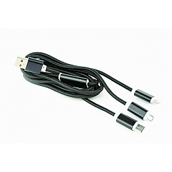 Gembird Kabl USB A - Type C, lightning, micro USB CC-USB2-AM31-1M 1m