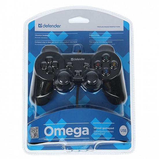 Defender Gamepad Omega USB PC, PS3