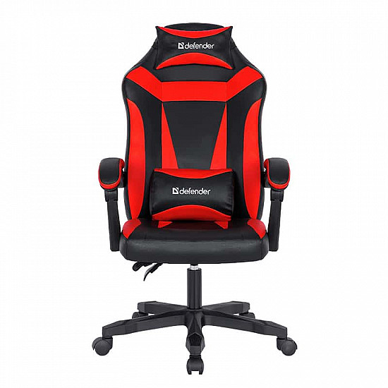Defender gaming stolica Master Crveno, Crna