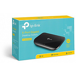 TP LINK gigabit switch 5x RJ45 10, 100, 1000Mbps TL-SG1005D
