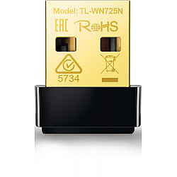 TP LINK Wi-Fi USB Adapter Nano size, USB 2.0, 1x interna antena - TL-WN725N