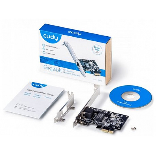 Cudy LAN MK PE10 PCI-E 10, 100, 1000 Mbp, s