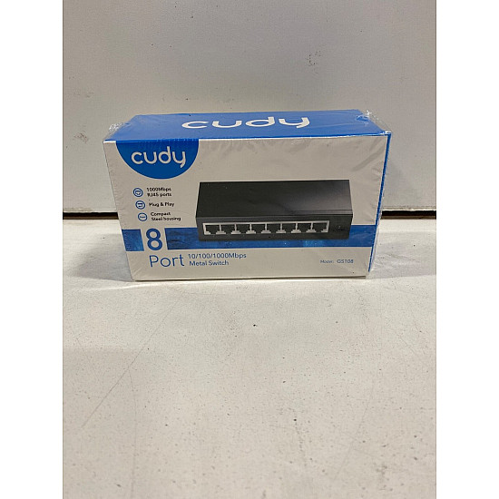 Cudy svič 10, 100, 1000 8-port GS108