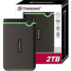 TRANSCEND eksterni HDD StoreJet 25M3S   2TB (TS2TSJ25M3S)