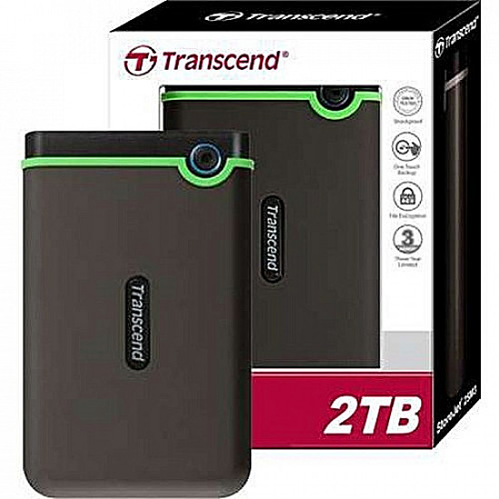 TRANSCEND eksterni HDD StoreJet 25M3S   2TB (TS2TSJ25M3S)