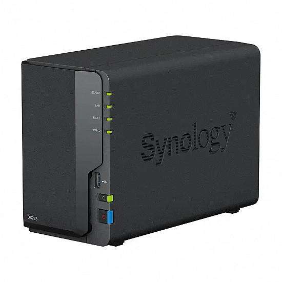 Synology storage NAS DS-223 2 HDD, Lan, 3xUSB