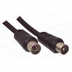 Antenski produžni kabl 1.5m crni
