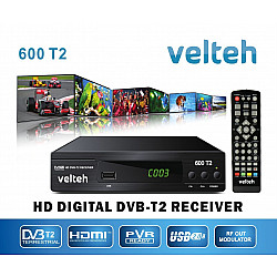 Velteh digitalni risiver DVB-T2 600T2