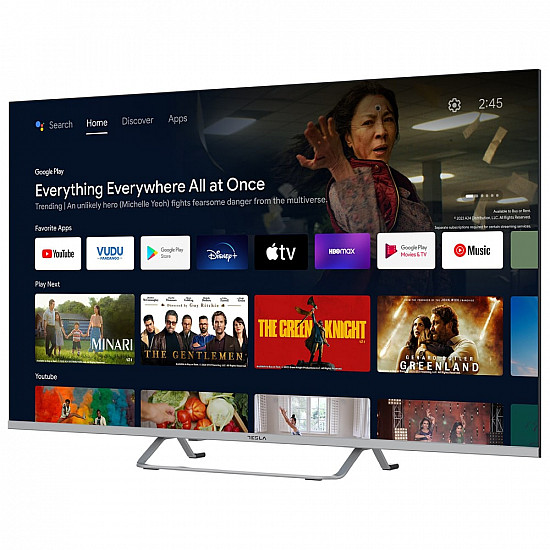 Tesla SMART LED TV 55 55E635SUS 3840x2160, UHD, 4K, DVB-T2, S2, C
