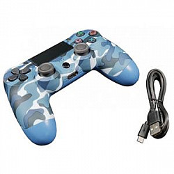 Gembird bežicni gamepad JPD-Wireless-Thrillershock PC, PS4 BLUE CAMO