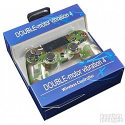 Gembird bežicni gamepad JPD-Wireless-Thrillershock PC, PS4 GREEN CAMO