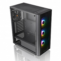 Thermaltake kućište V250 TG ARGB, Black, Win, SPCC, Temp. Glass, 120mm ARGB, bez PSU
