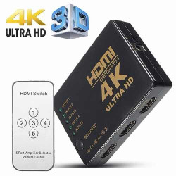 Velteh HDMI switch 5u1 HDS-006 4K sa daljinskim