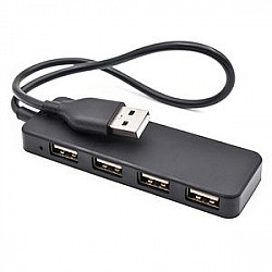 Kettz USB Hub 4 port KT-041B 2.0 Tip A Crni