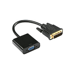 Kettz adapter-konverter DVI-D M 24+1 - VGA F KT-D2VG-241