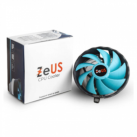 Zeus CPU Cooler L33 (1700, 1200, 1150, 1155, 1156, 775, FM1, 2, AM2+, AM3+, AM4)