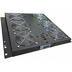 Mirsan ventilator panel sa 6 ventilatora sa digitalnim kontrolerom MR.FAN6DT.01 Crni
