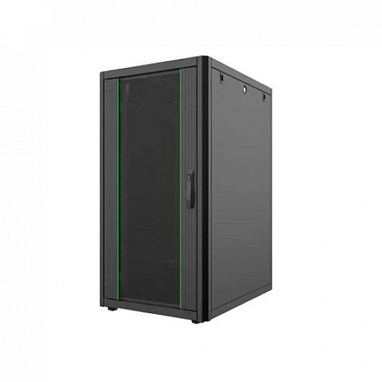 Mirsan 22U, 19 rek orman stojeći GTN22U68DE 600mmx800mmx1164mm crni
