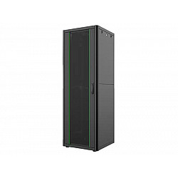 Mirsan 36U, 19 rek orman stojeći GTN36U66DE 600mmx600mmx1768mm crni