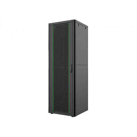 Mirsan 36U, 19 rek orman stojeći GTN36U66DE 600mmx600mmx1768mm crni